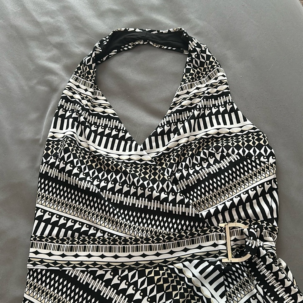 WHBM Maxi Halter Dress - size 4